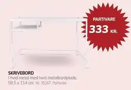 Daells Bolighus SKRIVEBORD tilbud
