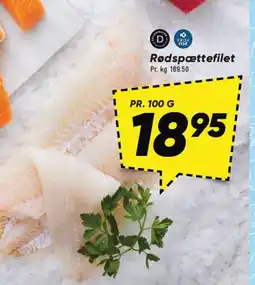 Bilka Rødspættefilet tilbud
