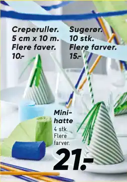 Bilka Sugerør tilbud