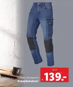 Lidl PARKSIDE PERFORMANCE® Arbejdsbukser tilbud