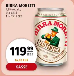BIRRA MORETTI