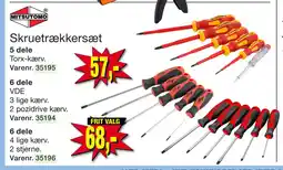 Skruetrækkersæt