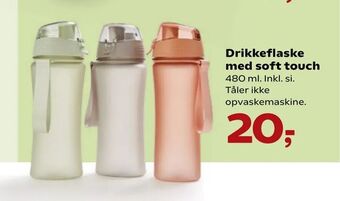 Kvickly Drikkeflaske med soft touch tilbud