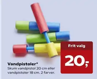 Vandpistoler