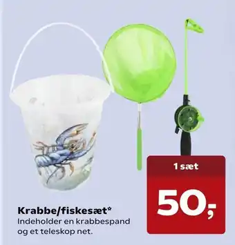 Krabbe/fiskesæt