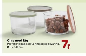 Kvickly Glas med låg tilbud