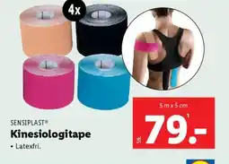 Lidl SENSIPLAST Kinesiologitape tilbud