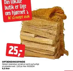 jem & fix OPTÆNDINGSPINDE tilbud