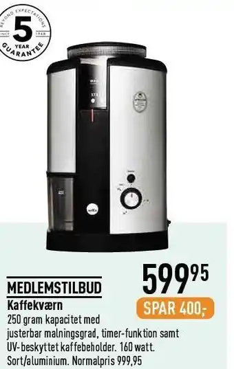 Imerco Kaffekværn tilbud