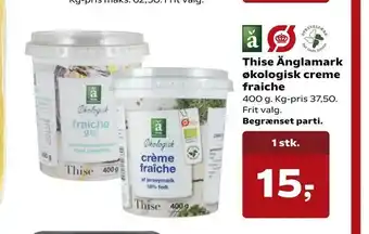 Thise Änglamark økologisk creme fraiche