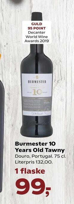 Burmester 10 Years Old Tawny