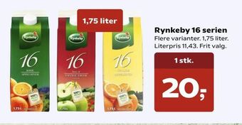 Kvickly Rynkeby 16 serien tilbud