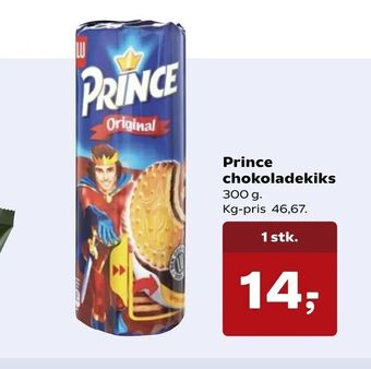 Prince chokoladekiks