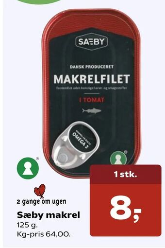 Kvickly Sæby makrel tilbud