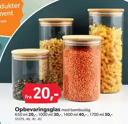 Opbevaringsglas
