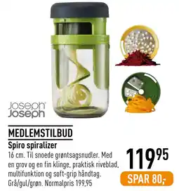 Imerco Spiro spiralizer tilbud