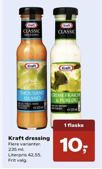SuperBrugsen Kraft dressing tilbud
