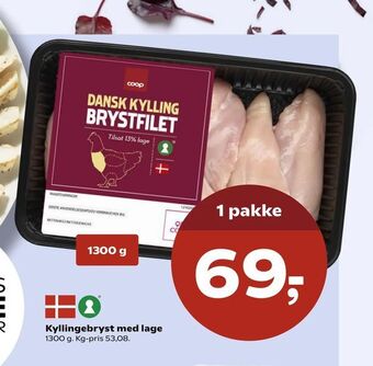 SuperBrugsen Kyllingebryst med lage tilbud