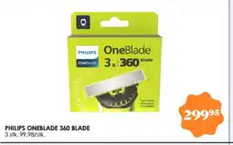 Matas Philips oneblade 360 blade tilbud