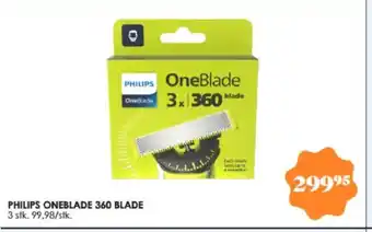 Matas Philips oneblade 360 blade tilbud