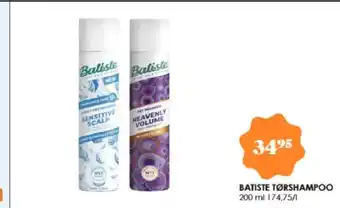 Matas Batiste tørshampoo tilbud