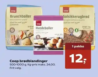SuperBrugsen Coop brødblandinger tilbud
