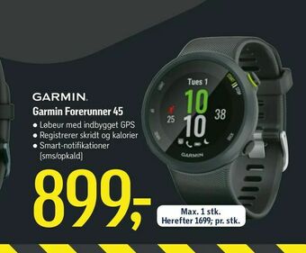 Føtex Garmin Forerunner 45 tilbud