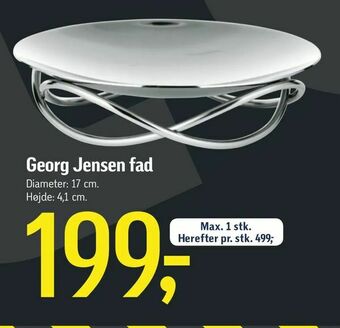 Føtex Georg Jensen fad tilbud