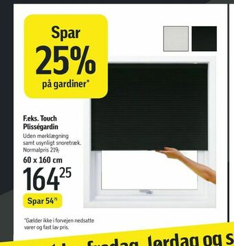 Føtex Touch Plisségardin tilbud