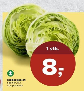 SuperBrugsen Icebergsalat tilbud