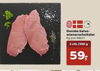 SuperBrugsen Danske kalve wienerschnitzler tilbud