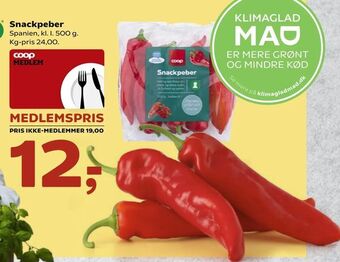 SuperBrugsen Snackpeber tilbud