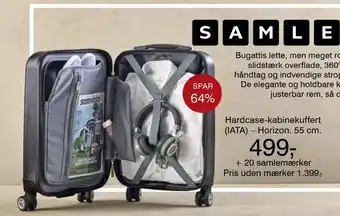 Hardcase-kabinekuffert (IATA) - Horizon. 55 cm