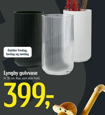 Føtex Lyngby gulvvase tilbud