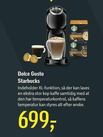 Føtex Dolce Gusto Starbucks tilbud