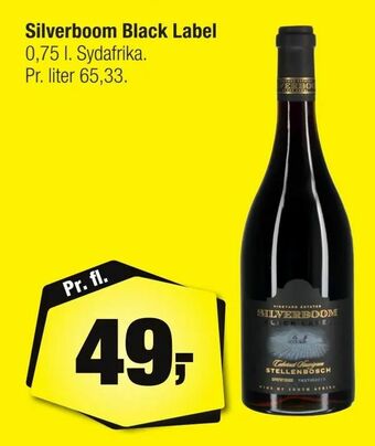 Calle Silverboom Black Label tilbud