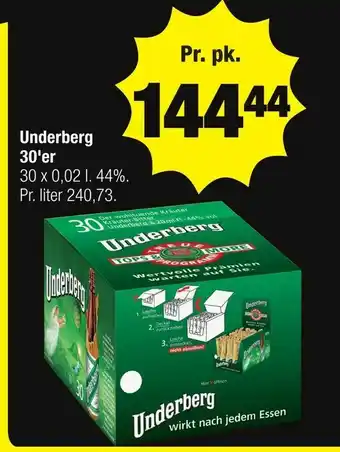 Calle Underberg 30'er tilbud