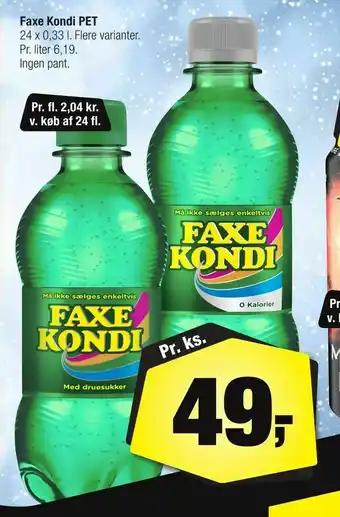 Calle Faxe Kondi PET tilbud