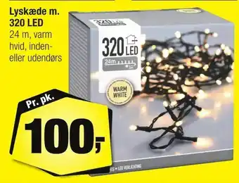 Lyskæde m. 320 LED
