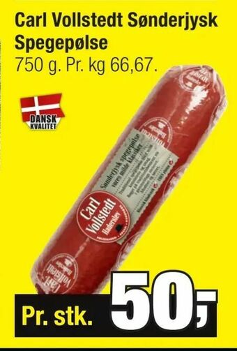 Carl Vollstedt Sønderjysk Spegepølse