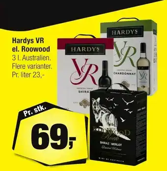 Hardys VR el. Roowood