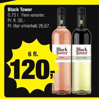 Calle Black Tower tilbud