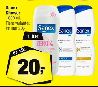 Calle Sanex Shower tilbud