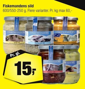 Calle Fiskemandens sild tilbud