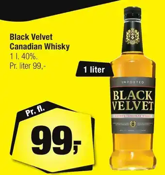 Black Velvet Canadian Whisky 1 liter
