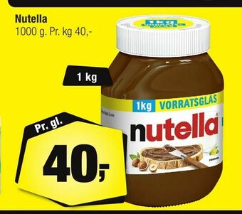Calle Nutella tilbud