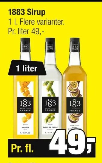 Calle 1883 Sirup tilbud