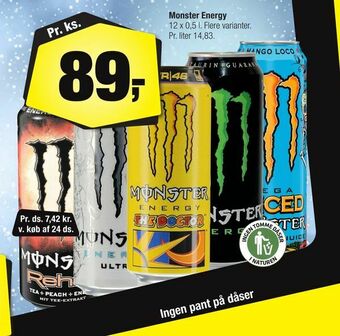Calle Monster Energy tilbud