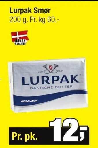 Calle Lurpak Smør tilbud
