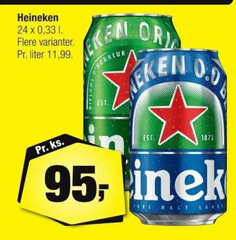 Calle Heineken tilbud
